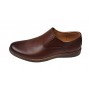 Pantofi barbati casual, din piele naturala maro, CIUCALETI SHOES, 330ELM